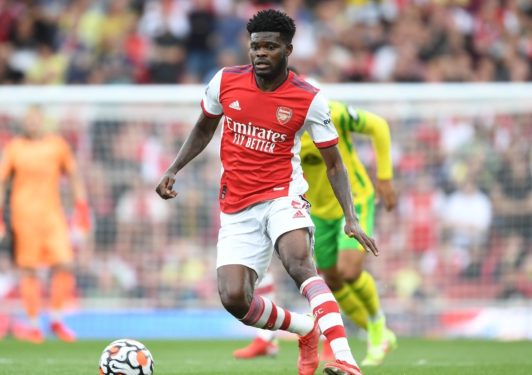 Thomas Partey declared fully fit to face Liverpool
