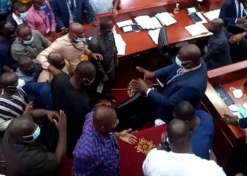 Blows in Ghana’s Parliament over controversial E-Levy