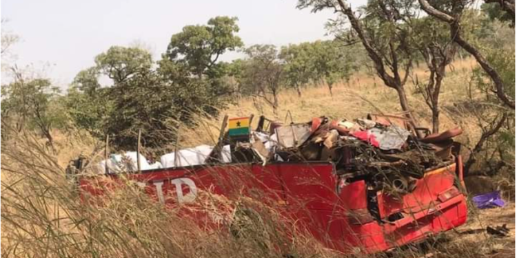 Nine perish in road accident at Gindabuo