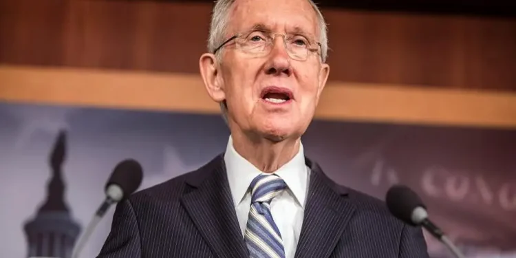 Former US Senate majority leader Harry Reid dies at age 82