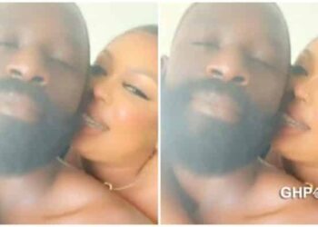 Afia Schwar drops a topless bedroom video of herself & new boyfriend making serious love
