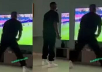 These Reactions From Sarkodie As Black Stars Waste Chances Against Morocco Will Get You Rolling On The Floor (Video)