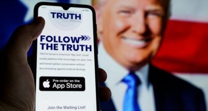 Trump’s Truth Social app launches on Apple App Store