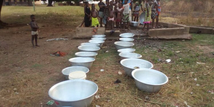 People of Nyanbong hit with strong water crisis