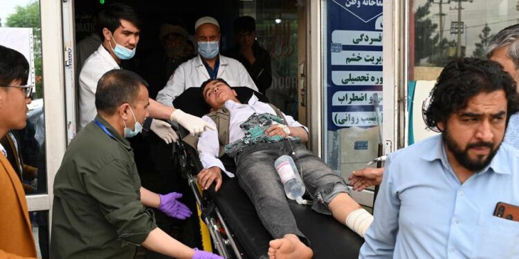 School in Afghan capital hit by blasts, casualties feared
