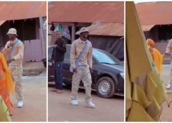 Excitement as Black Sherif storms hometown