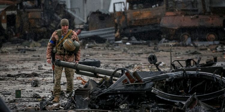 Ukraine accuses Russia of war crimes after bodies found bound, shot