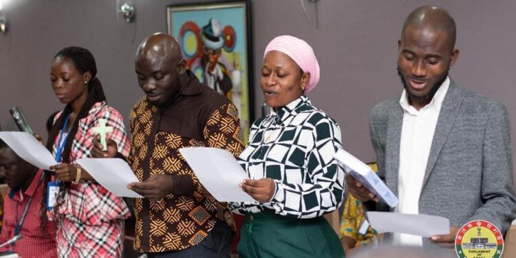 Speaker of Parliament inaugurates new executives of Parliamentary Press Corps