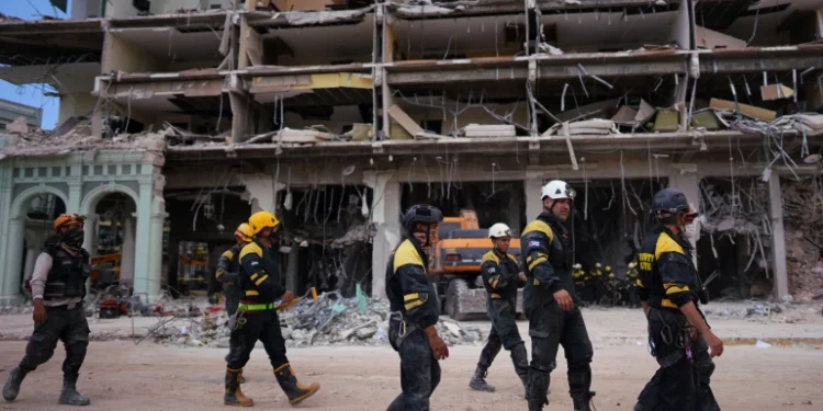 Cuban hotel blast death toll rises to 35, official says