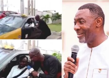 Dr. Lawrence Tetteh Gives Brand New Car To Taxi Driver Who Returned GH¢8,400 To Market Woman