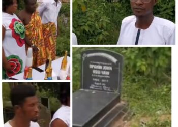 Ghosts are chasing me – Kumawood actor, who celebrated his birthday in the cemetery, cries