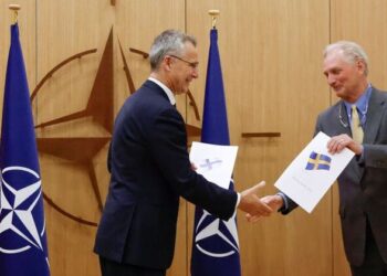 Finland and Sweden submit applications to join NATO