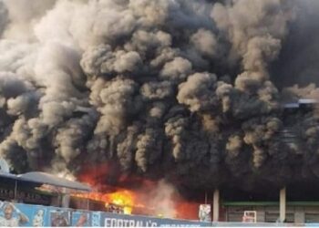 Fire guts Kejetia market 