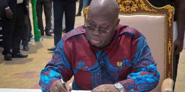 Don’t assent to the three approved revenue bills – Akufo-Addo told