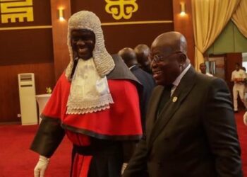 Anin-Yeboah is an exceptional CJ, his conduct brought honour to judiciary – Akufo-Addo