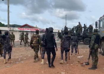 Anglogold mine incident: Soldiers move to restore calm in Obuasi