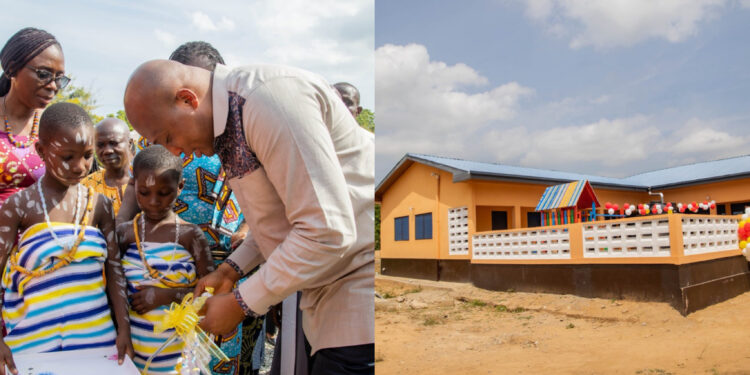 Okudzeto Ablakwah Commissions Ultra Modern Kindergarten Block At Aveyime (Photos)