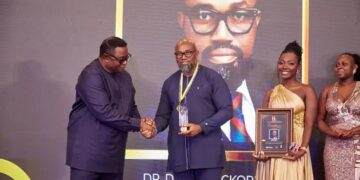 Dr. McKorley Crowned Most Influential Entrepreneur Of All Time At 2025 Entrepreneurs Foundation of Ghana