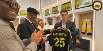 Ga Mantse joins forces with U.S club Columbus Crew to support young Ghanaian footballers