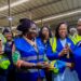 Vice president commission new sanitary pad production line partnered by Softcare