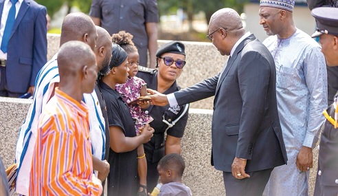 Ghana Police Service honour 20 fallen officers at memorial service