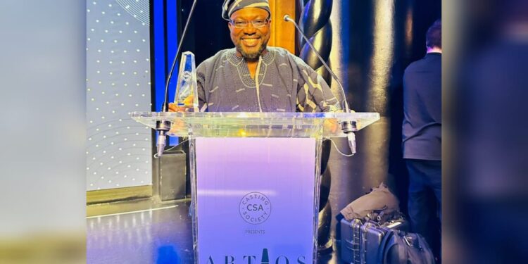 Ghana’s Mawuko Kuadzi makes history after winning Best International Feature at 41st Artios Awards in New York