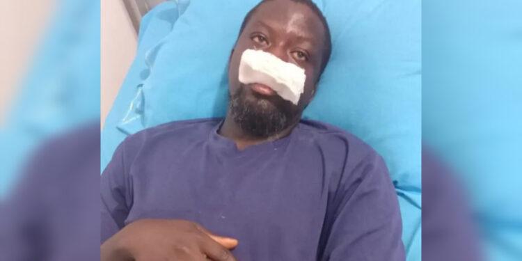 Ibrahim Mahama suspends international shows after police assault