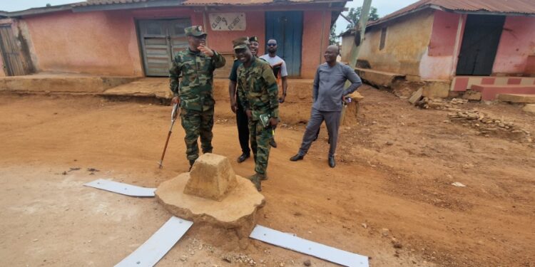 Damaged boundary pillars, struggling border communities: Ghana Boundary Commission confirms reports in Bono Region