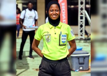 Ghana’s Salifu Barikisu; only female referee at the 2026 Honda Football Championship