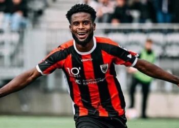 Ghana forward Daniel Afriyie Barnieh gets 10th goal of the season for Swiss side FC Aarau