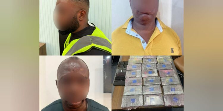 Three cocaine dealers arrested in Accra, police reject GHS 420,000 bribe