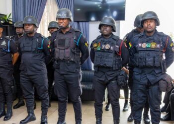 IGP promotes 7 responding officers in Tema C5 MoMo robbery attack