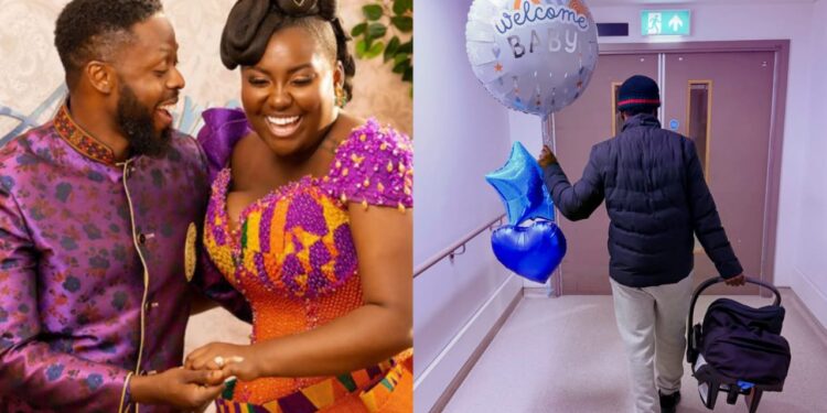Kalybos and wife welcome first baby (PHOTOS)