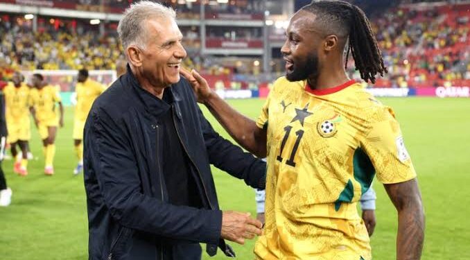 Antoine Semenyo will be fit and ready against Colombia – coach Carlos