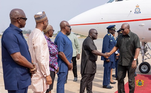 President John Mahama embarks on 4-day visit to Jamaica