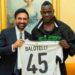 Mario Balotelli gifts Ghana jersey to NYC Mayor Zohran Mamdani