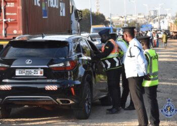 Greater Accra: Police intercept 1,054 vehicles in over illegal sirens use