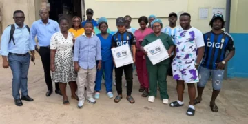 Kwasi Sibo donates breathing support machine to Kronum Afracho Polytechnic Hospital