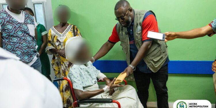 AMA cover full GHS 38,656 medical bill of staff who got injured in the line of duty