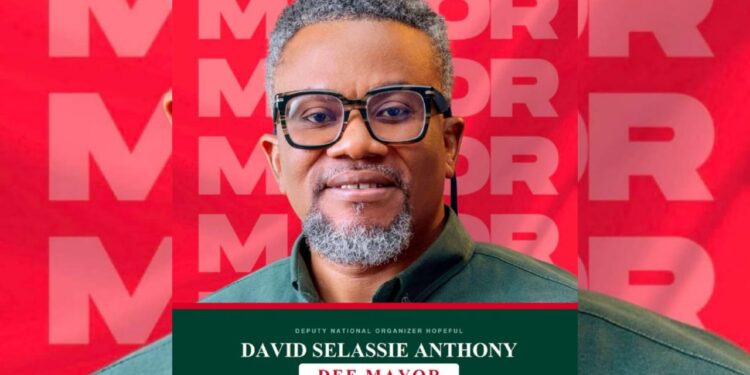 “De Accra Mayor” David Selassie Anthony Declares Bid For NDC Deputy National Organizer